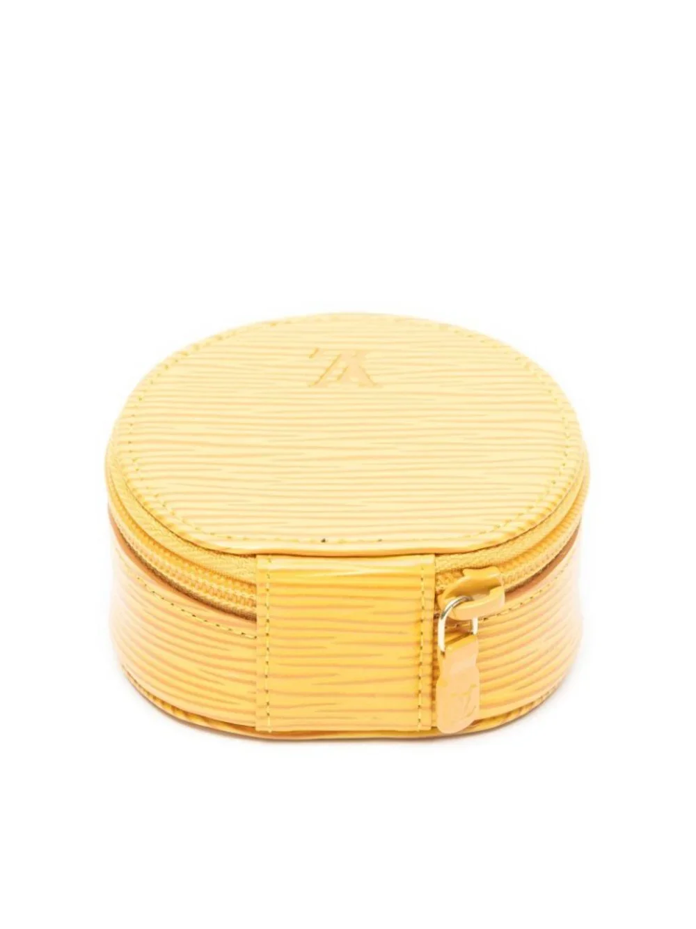 Louis Vuitton Ecrin Bijou Yellow Epi Handbag